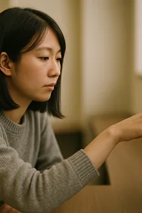 A BIM coordinator pointing at a detail on screen