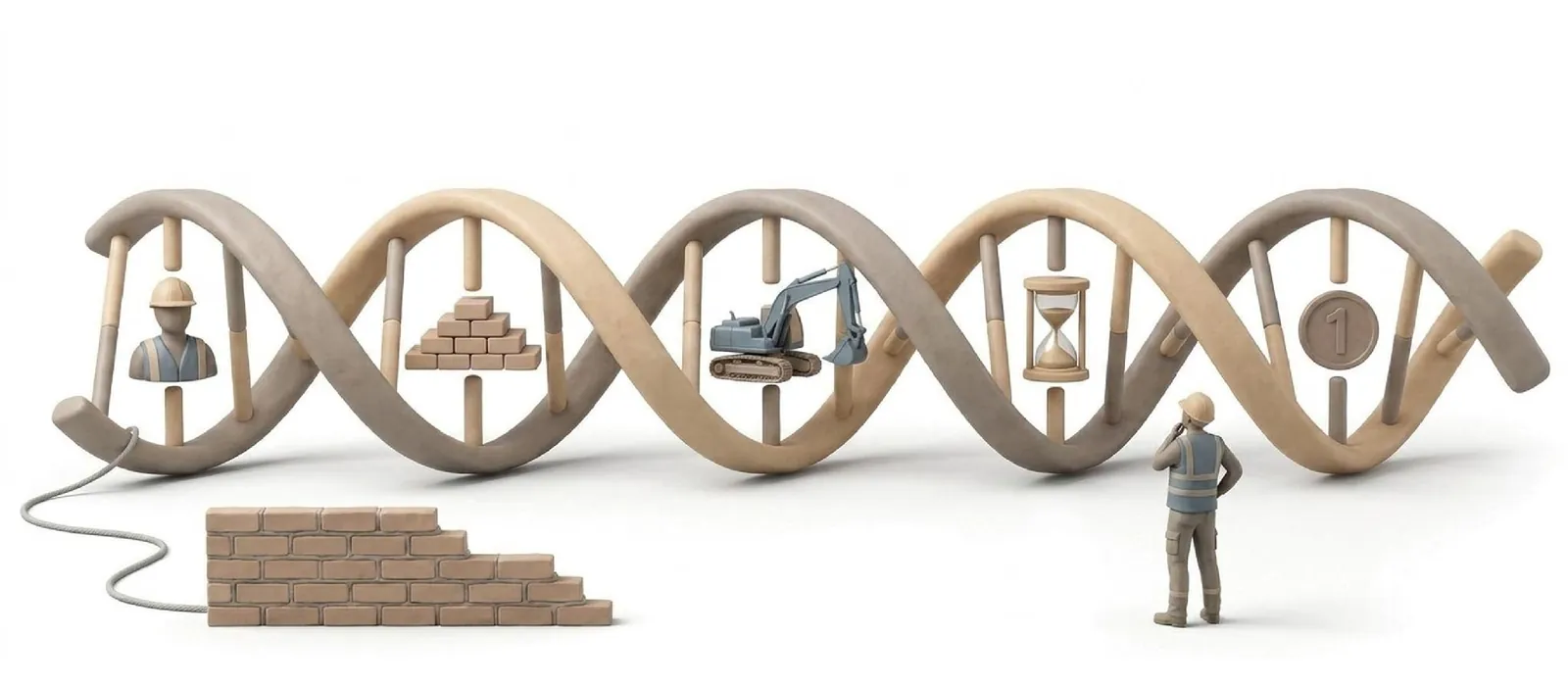 The "DNA" of the work - labor, materials, machines, time, price, risk points. As long as this structure is hidden, collusion has a place to live; when it is open, the price is derived by addition and checked line by line, and overpricing has nowhere left to hide.