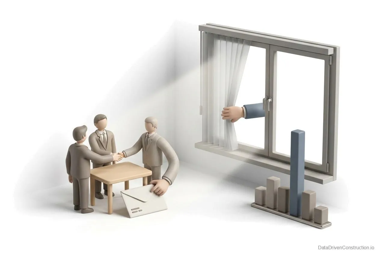 Collusion lives in the darkness of opacity; open data turns on the light, and coordinated overpricing is visible at once.